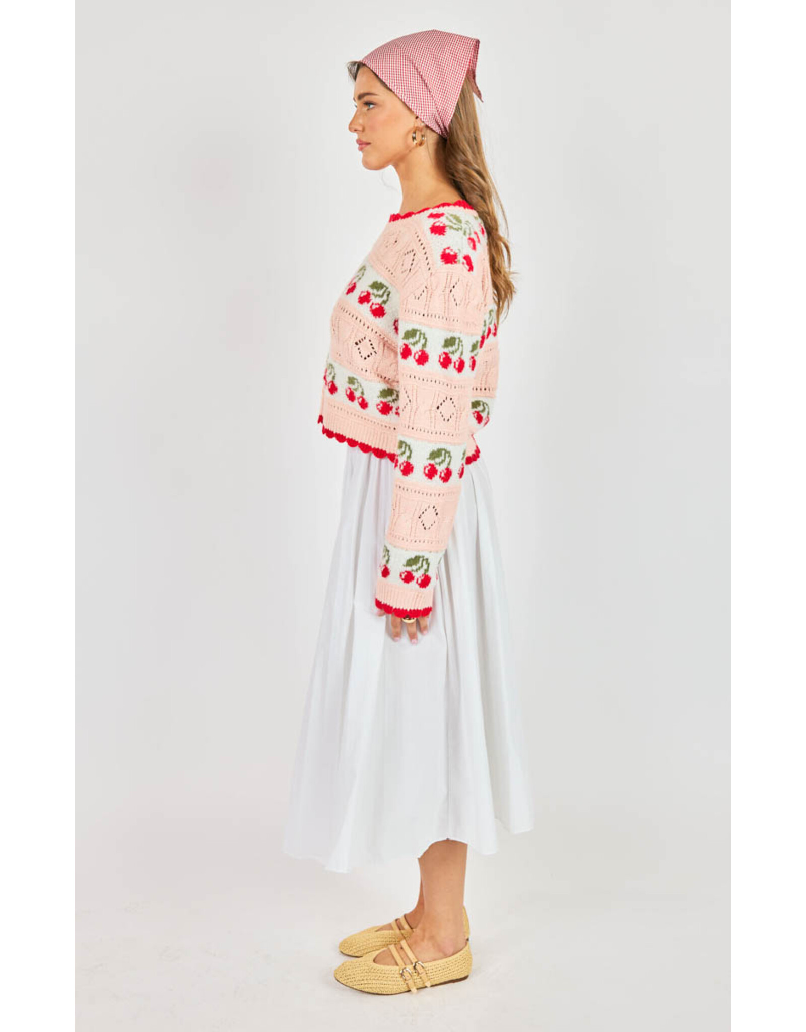 Sadie & Sage Sadie & Sage - Cherry on Top Sweater