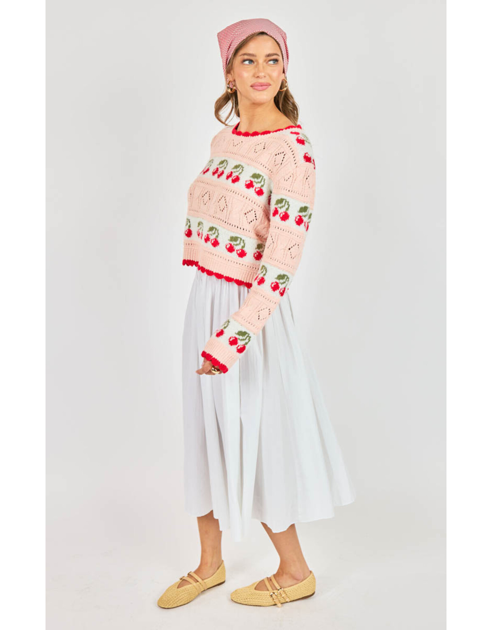 Sadie & Sage Sadie & Sage - Cherry on Top Sweater