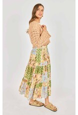 Sadie & Sage Sadie & Sage - Krista Open Knit Cardigan (Pink Beige)