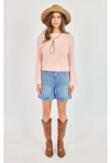 Sadie & Sage Sadie & Sage - Ginis Bell Sleeve Sweater (Blush)