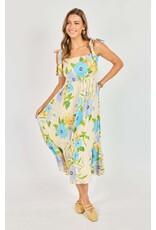 Sadie & Sage Sadie & Sage - Fresh Cut Midi Dress (Cream / Multi)