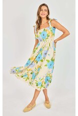 Sadie & Sage Sadie & Sage - Fresh Cut Midi Dress (Cream / Multi)