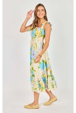 Sadie & Sage Sadie & Sage - Fresh Cut Midi Dress (Cream / Multi)