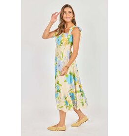 Sadie & Sage Sadie & Sage - Fresh Cut Midi Dress (Cream / Multi)