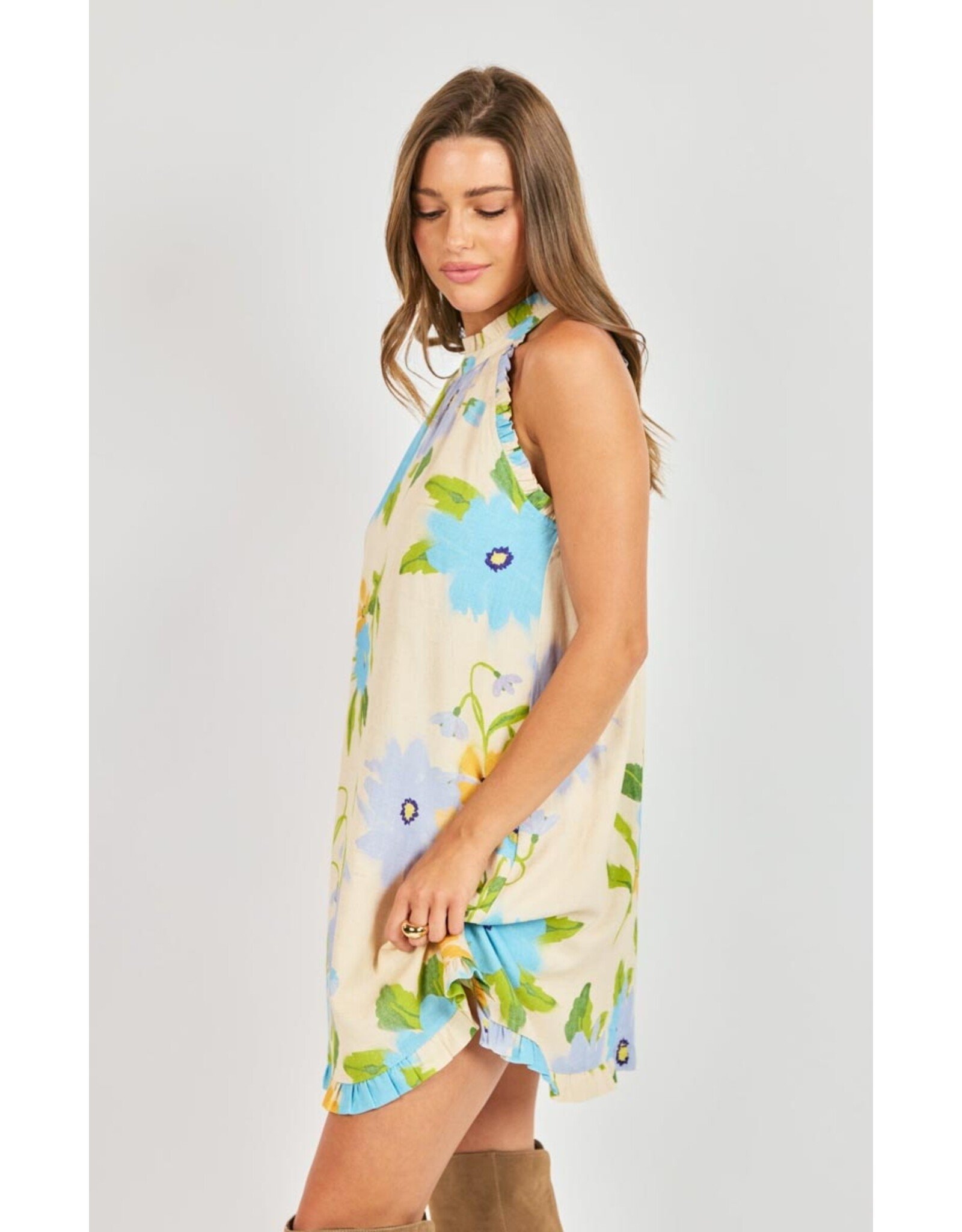 Sadie & Sage Sadie & Sage - Fresh Cut Mini Dress (Cream / Multi)