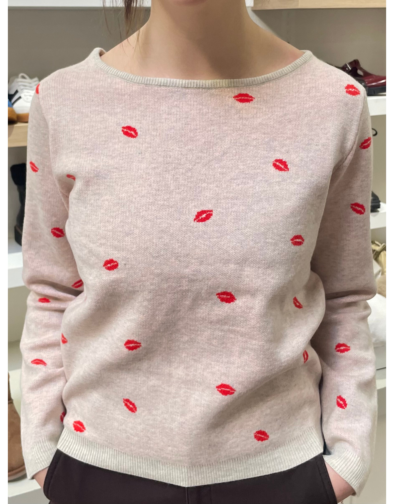 ICHI ICHI - Brielle Pullover (Oatmeal Kiss)