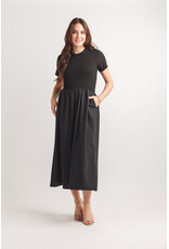 Papillon Papillon - Knit Short Sleeve Dress (Black)