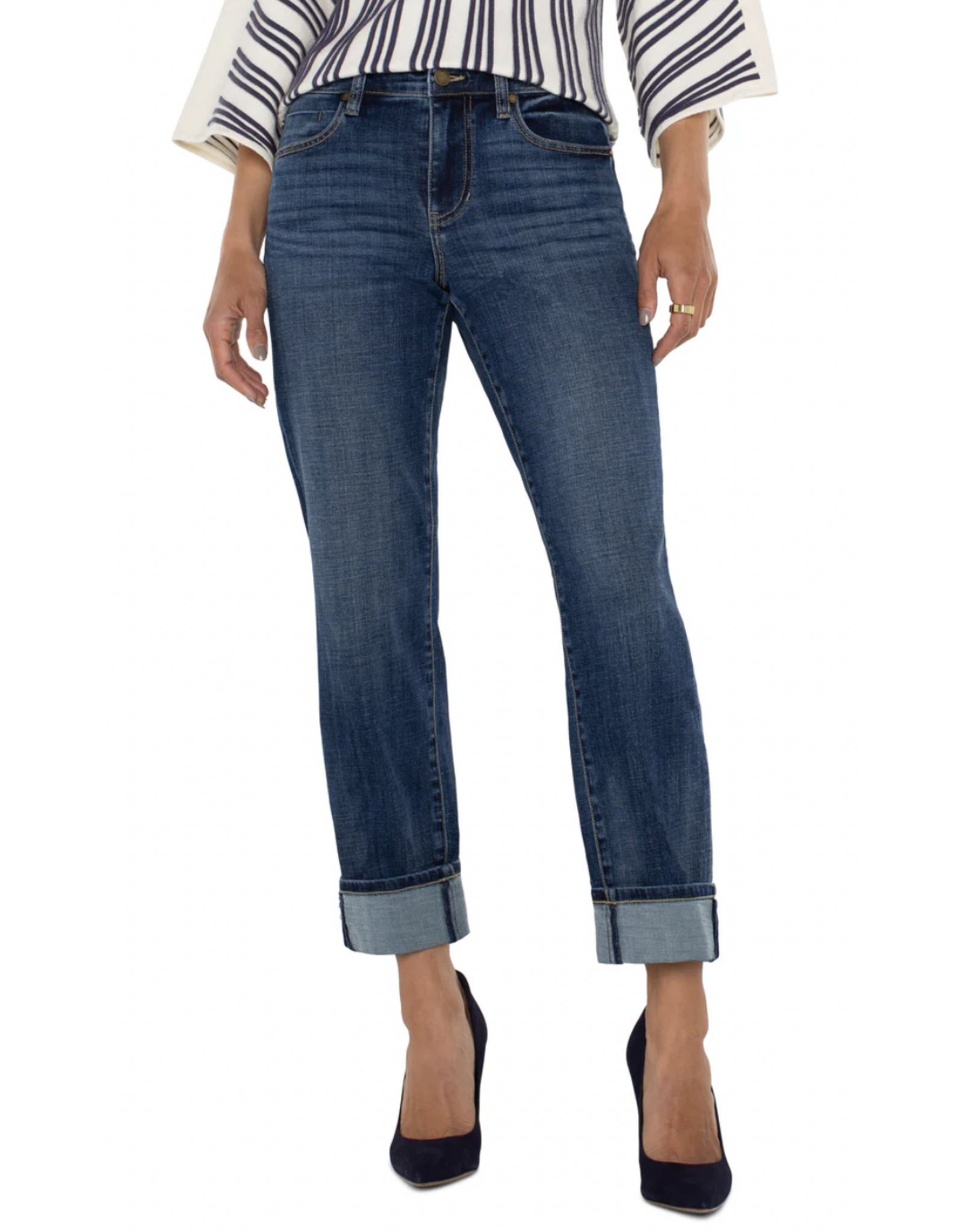 Liverpool Liverpool - Marley girlfriend cuffed jean (Rushland)