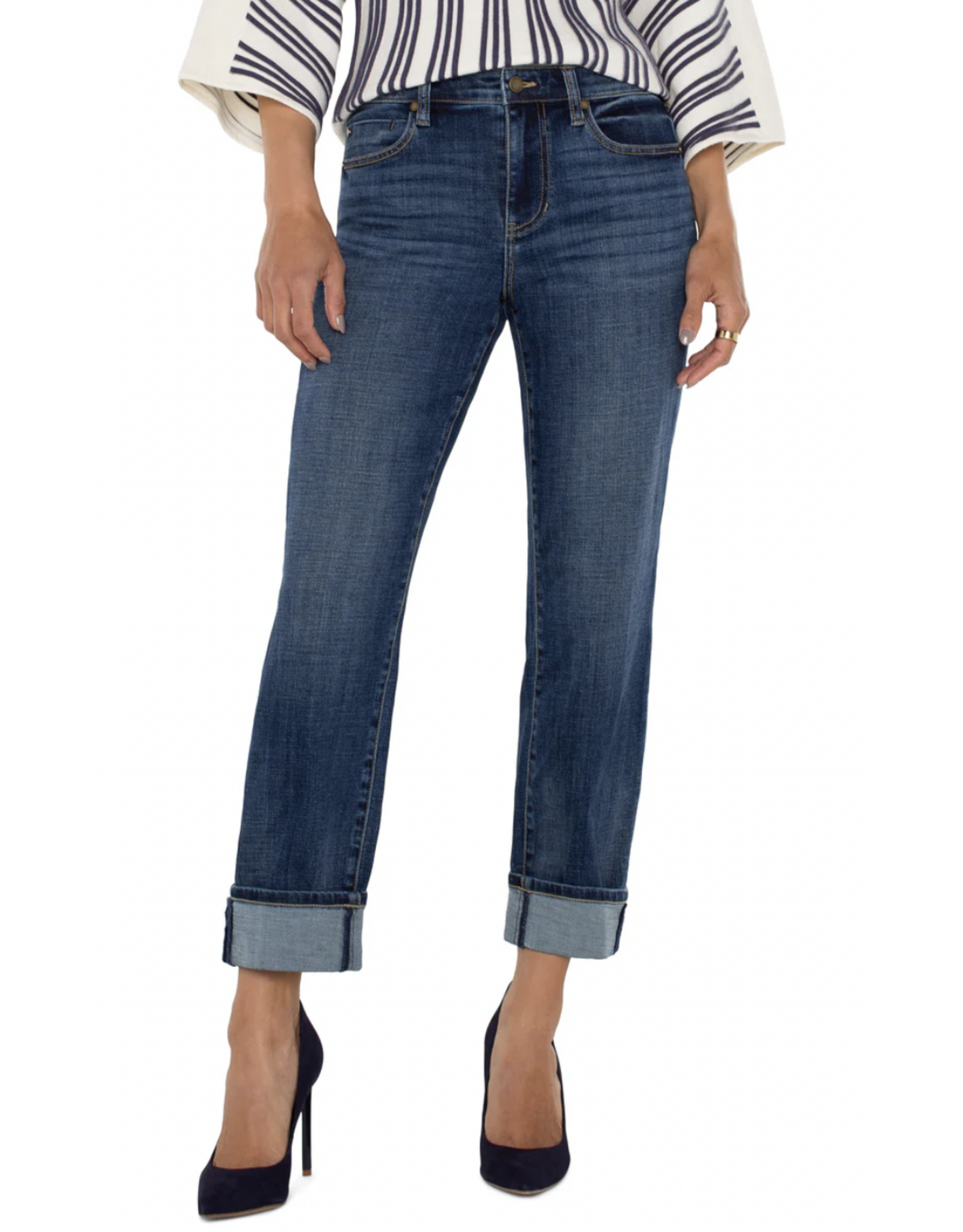 Liverpool Liverpool - Marley girlfriend cuffed jean (Rushland)