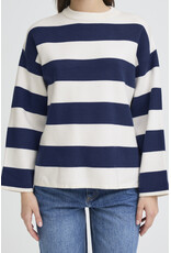 b.young b.young - Otari Stripe Jumper (Medieval Blue)