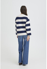 b.young b.young - Otari Stripe Jumper (Medieval Blue)