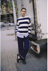 b.young b.young - Otari Stripe Jumper (Medieval Blue)