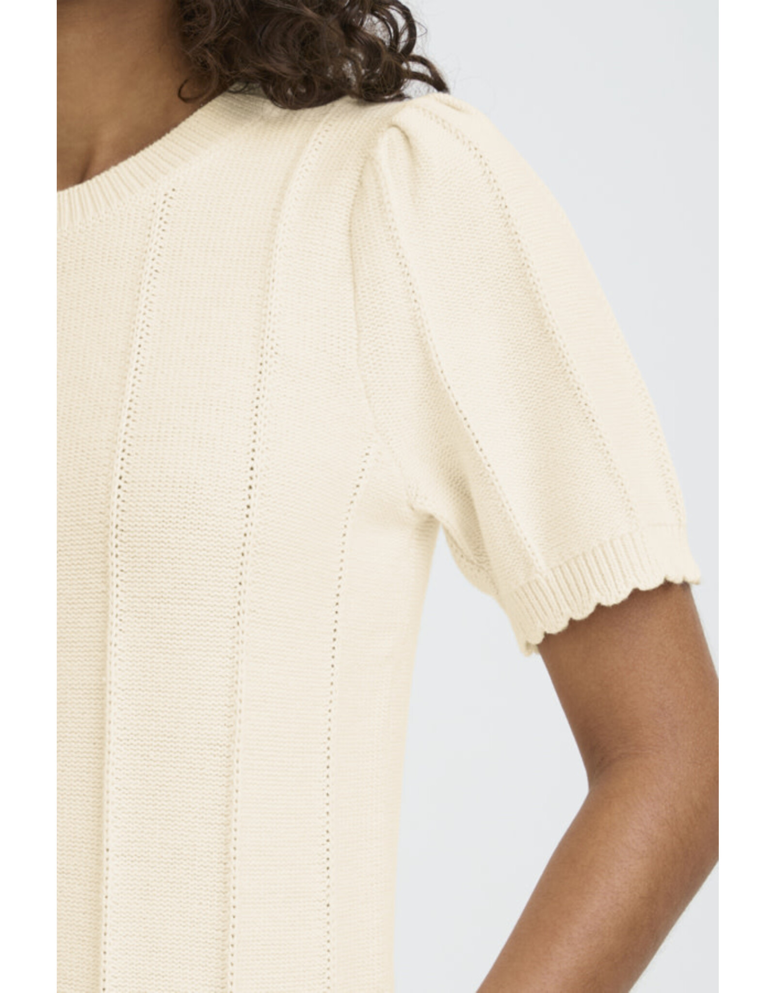 ICHI ICHI - Demue Short Sleeve Pullover (Birch)