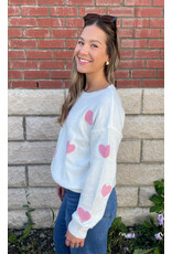 Papillon Papillon - 3d Heart Sweater (Pink)