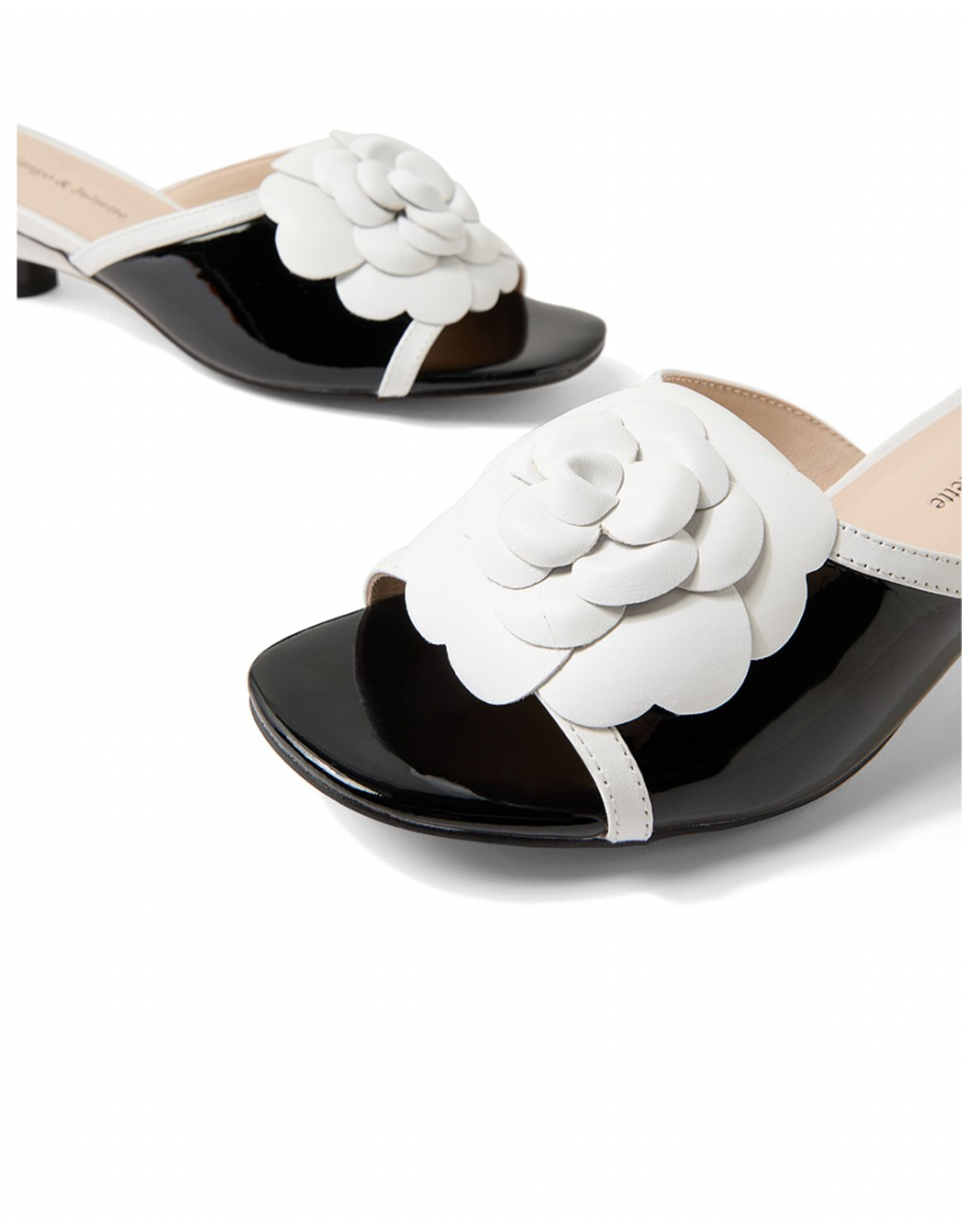 Django and Juliette Django & Juliette - Vevina (Black - White Leather)