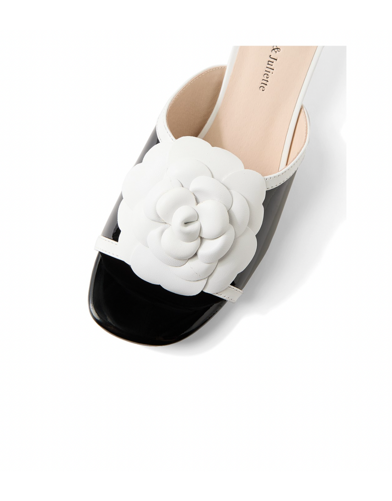 Django and Juliette Django & Juliette - Vevina (Black - White Leather)