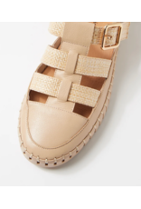 Django and Juliette Django & Juliette - Hiroko (Camel Leather - Raffia)