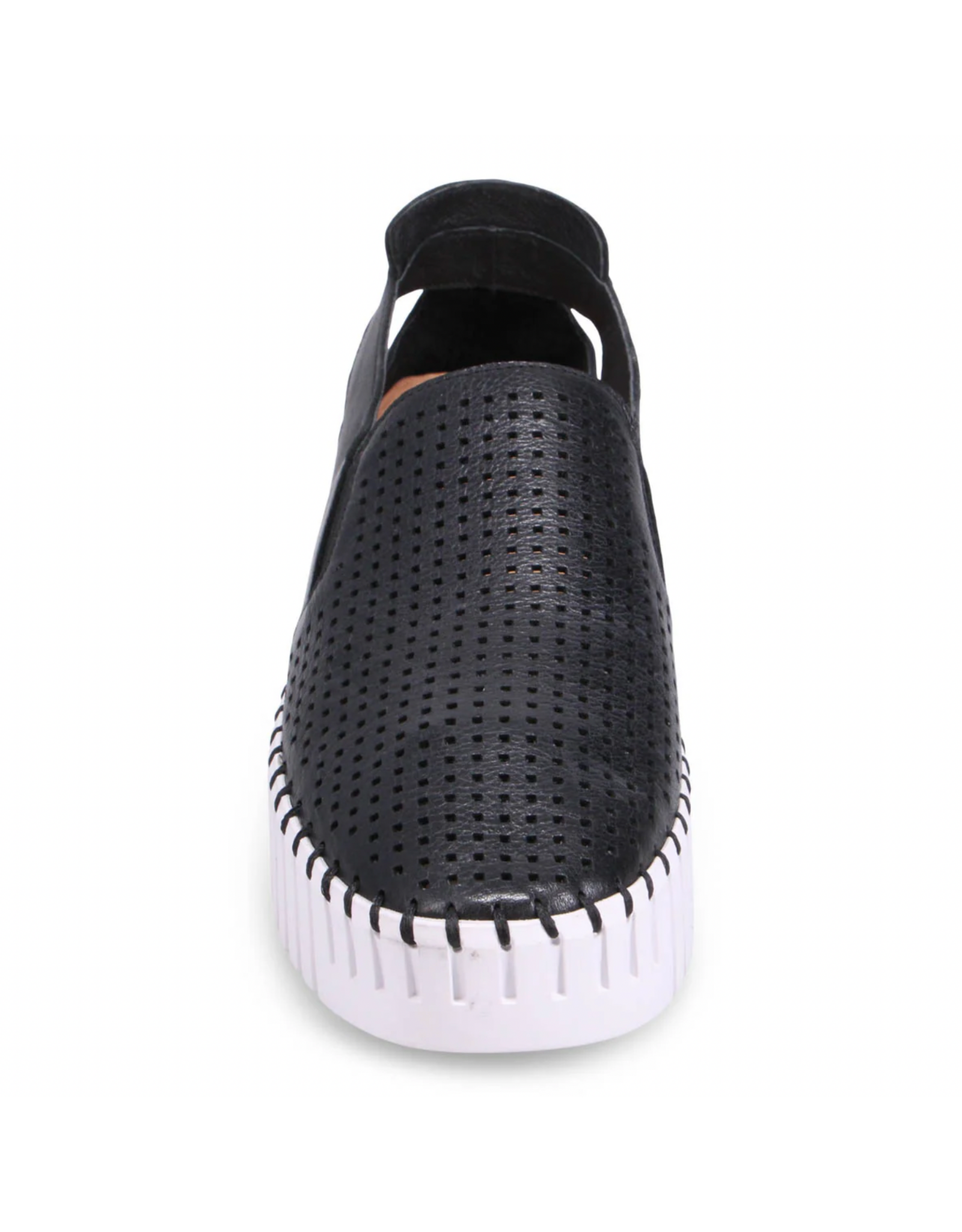 Django and Juliette Django & Juliette - Bartas (Black, White Sole Leather)