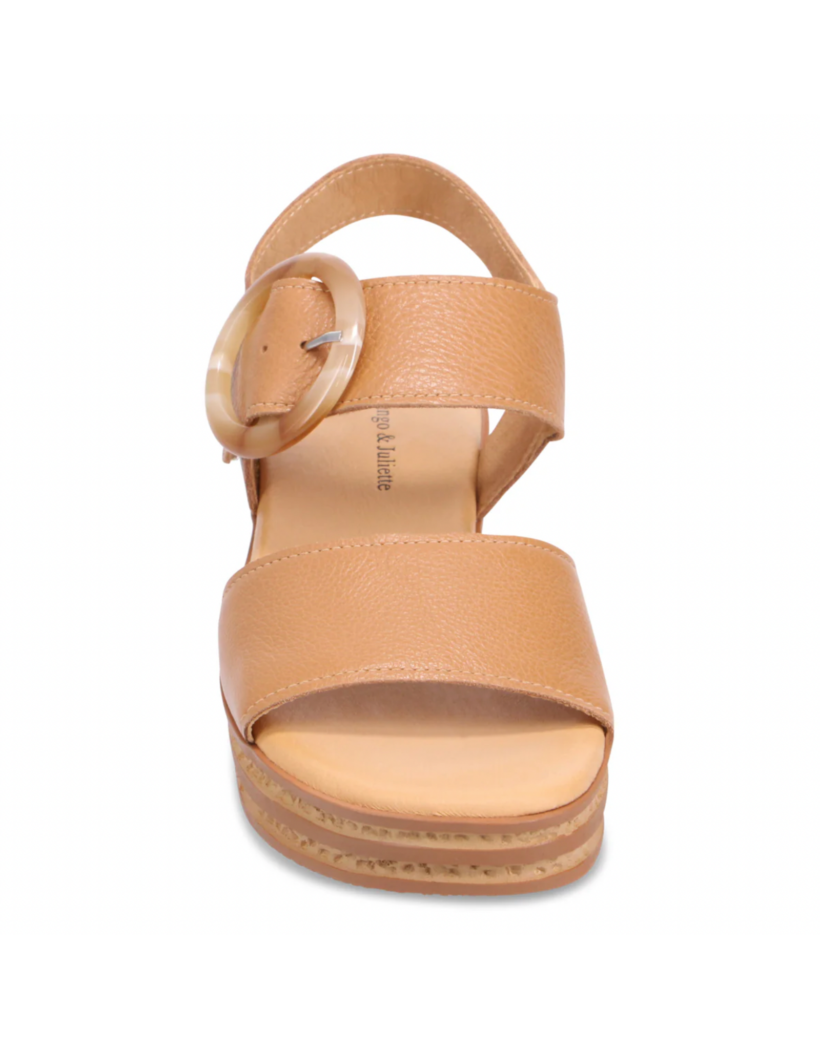 Django and Juliette Django & Juliette - Cubbie Platform Sandal (Dark Tan)