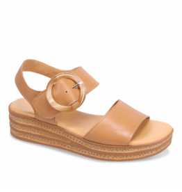 Django and Juliette Django & Juliette - Cubbie Platform Sandal (Dark Tan)