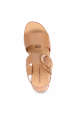 Django and Juliette Django & Juliette - Cubbie Platform Sandal (Dark Tan)