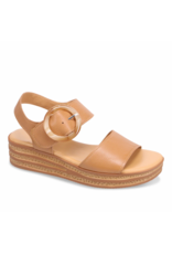 Django and Juliette Django & Juliette - Cubbie Platform Sandal (Dark Tan)