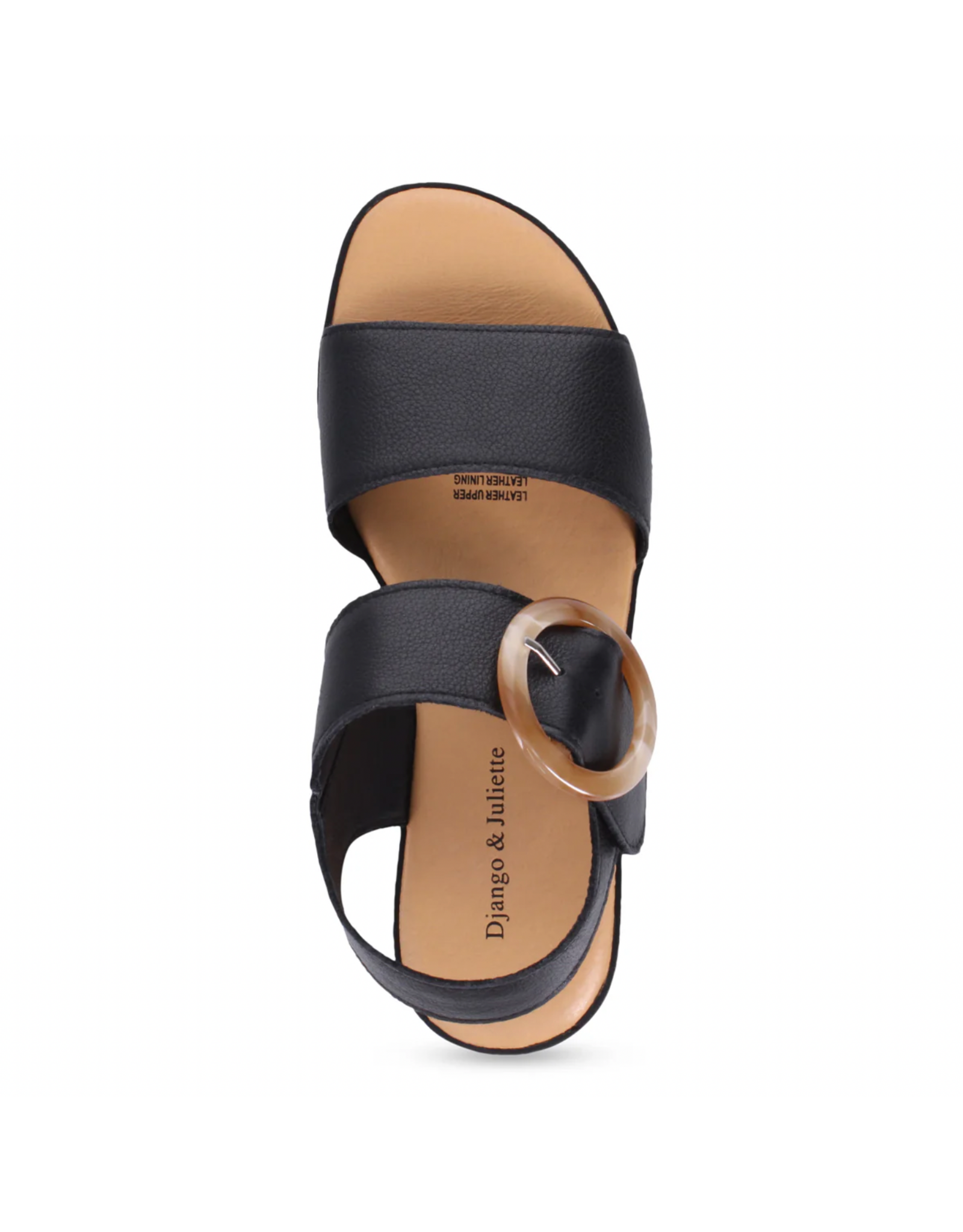 Django and Juliette Django & Juliette - Cubbie Platform Sandal (Black)