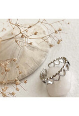 Pika & Bear Pika & Bear - "Love Bites" Heart Chain Ring