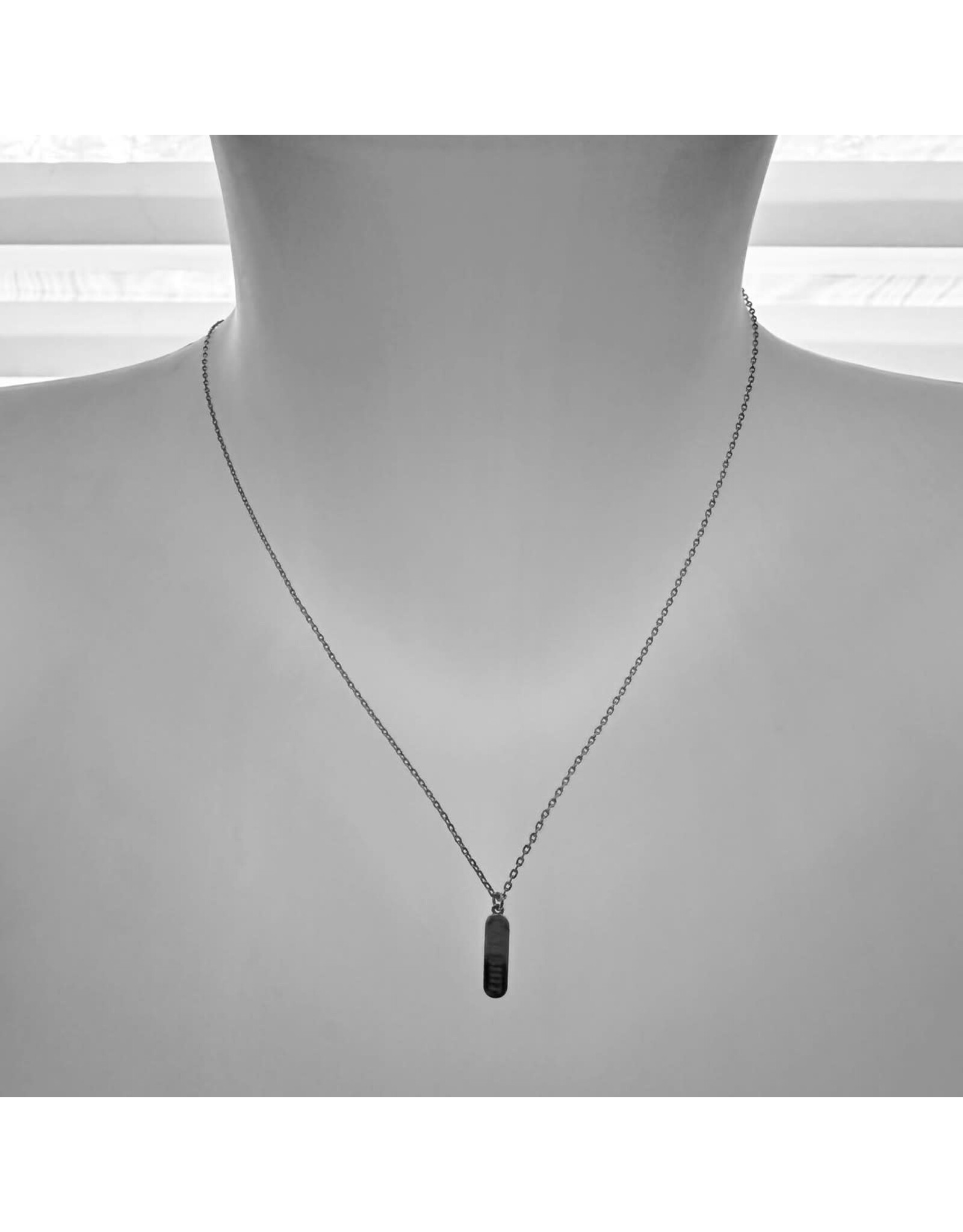 Pika & Bear Pika & Bear - "Customer Service Inner Monologue " Salty Language Charm Necklace