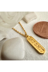 Pika & Bear Pika & Bear - "Customer Service Inner Monologue " Salty Language Charm Necklace