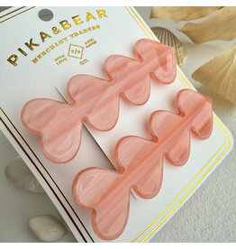 Pika & Bear Pika & Bear - "Love is a Battlefield" Quadruple Heart Duckbill Hair Clip