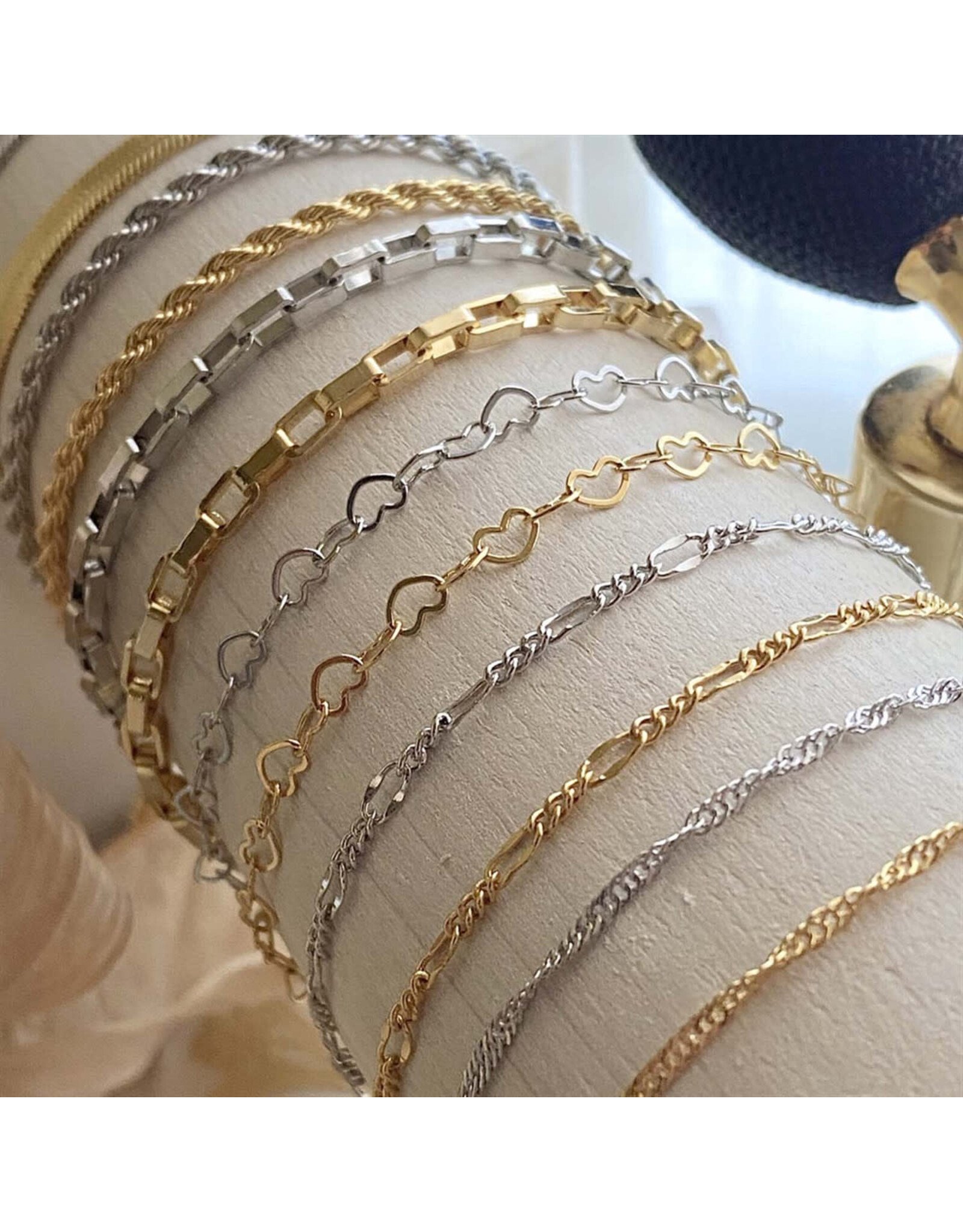 Pika & Bear Pika & Bear - "DNA" Intricate DNA Chain Bracelet