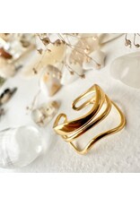 Pika & Bear Pika & Bear - Onda Triple Wavy Adjustable Ring