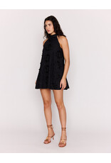 Mink Pink Mink Pink - Roma High Neck Mini Dress (Black)