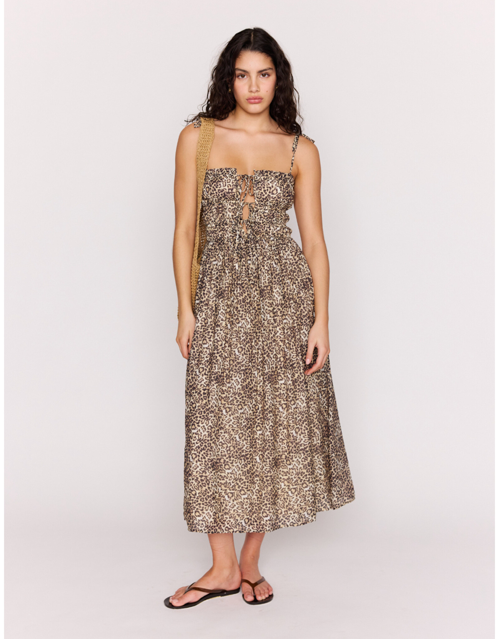 Mink Pink Mink Pink - Tahlia Midi Dress (Leopard)