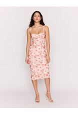 Mink Pink Mink Pink - Camille Mesh Bustier Dress (Pink Floral)