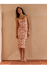 Mink Pink Mink Pink - Camille Mesh Bustier Dress (Pink Floral)