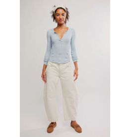 Free people Free People - Going Places Cardi (Pearl Blue)