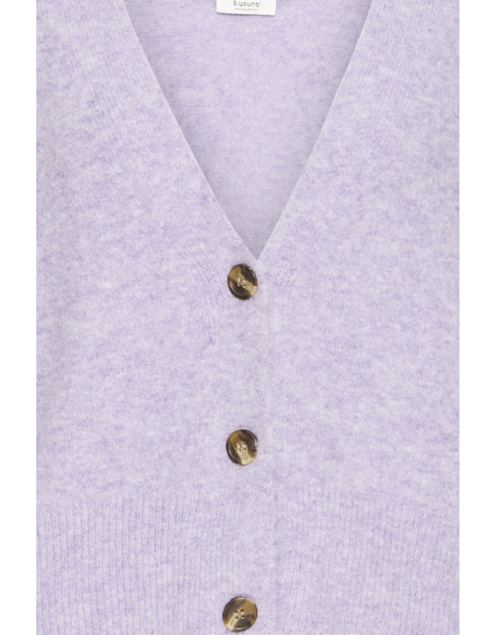 b.young b.young - Omea Frill Cardigan (English Lavender)