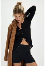 Free people Free People - Going Places Cardi (Black)