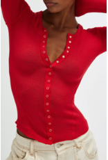 Free people Free People - Going Places Cardi (Cherry Crush)