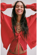Free people Free People - Going Places Cardi (Cherry Crush)