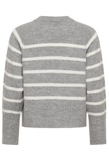Kaffe Kaffe - Erin Knit Pullover (Light Grey Melange)