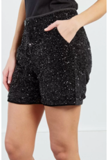 Molly Bracken Molly Bracken -  Sequin Shorts (Black)