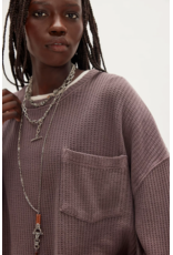 Free people Free People -  We The Free Dawson Pocket Thermal (Chocolate Grape)