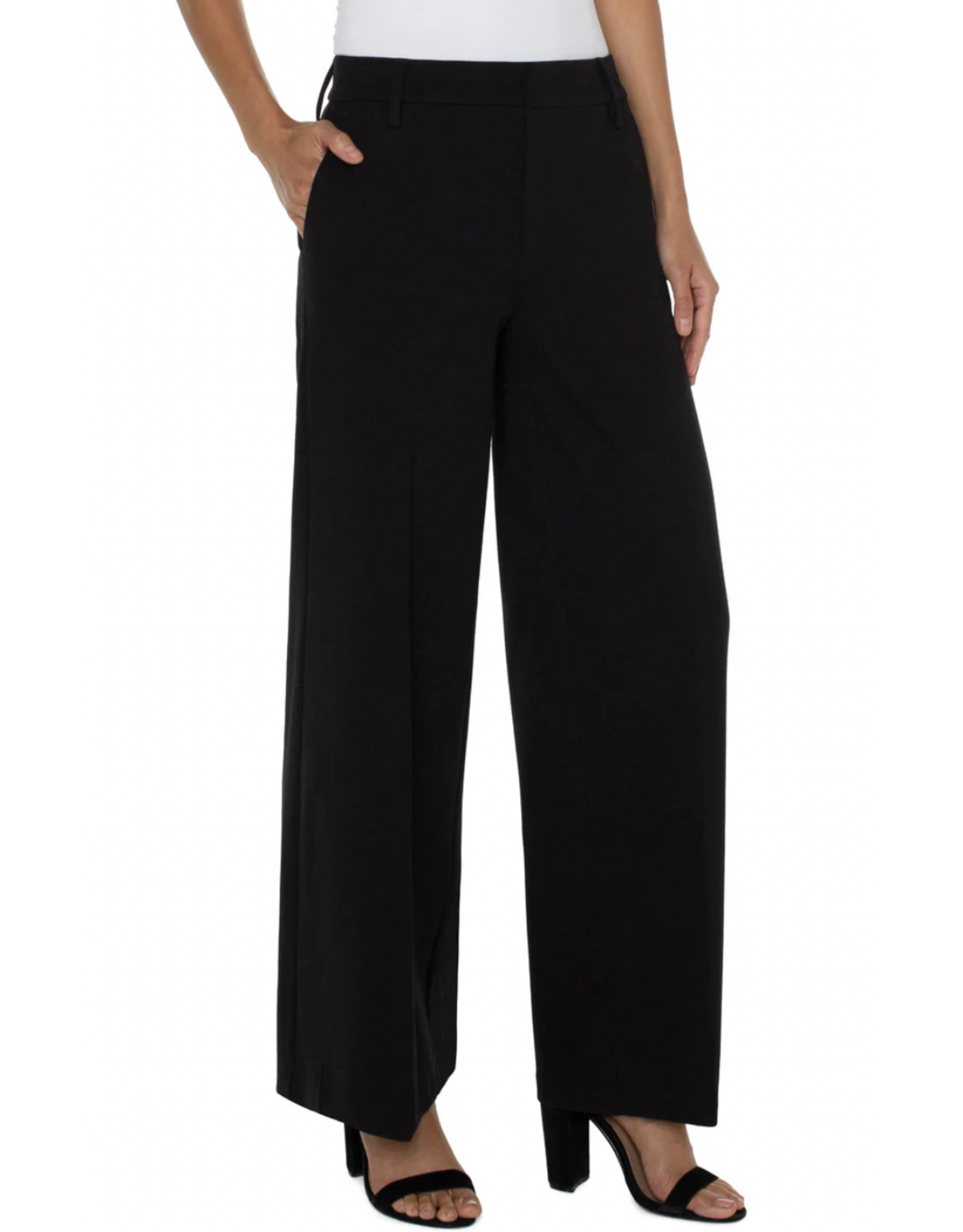 Liverpool Liverpool - Kelsey wide leg trouser (Black)