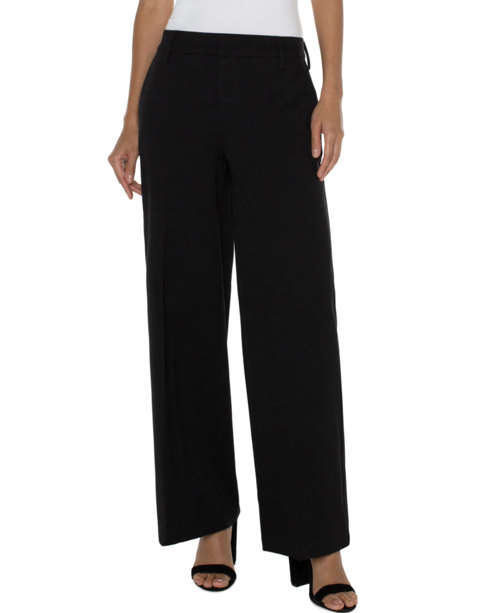 Liverpool Liverpool - Kelsey wide leg trouser (Black)