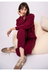 RD Style RD Style - Seanni Soft Knit Long Sleeve Half Zip (Oxblood)