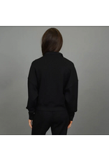 RD Style RD Style - Mailyn soft scuba half zip pullover (Black)