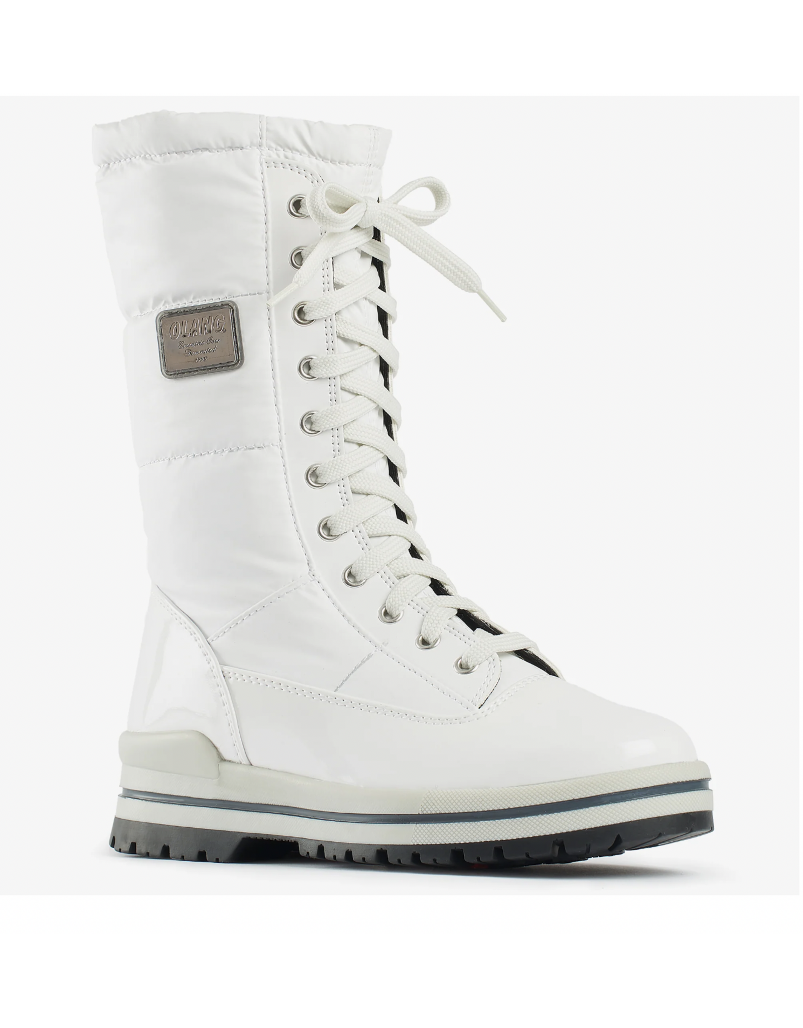 Olang Olang - Glamour Cleated Boots (White)